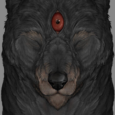 Black Shuck | Folklore concept design.